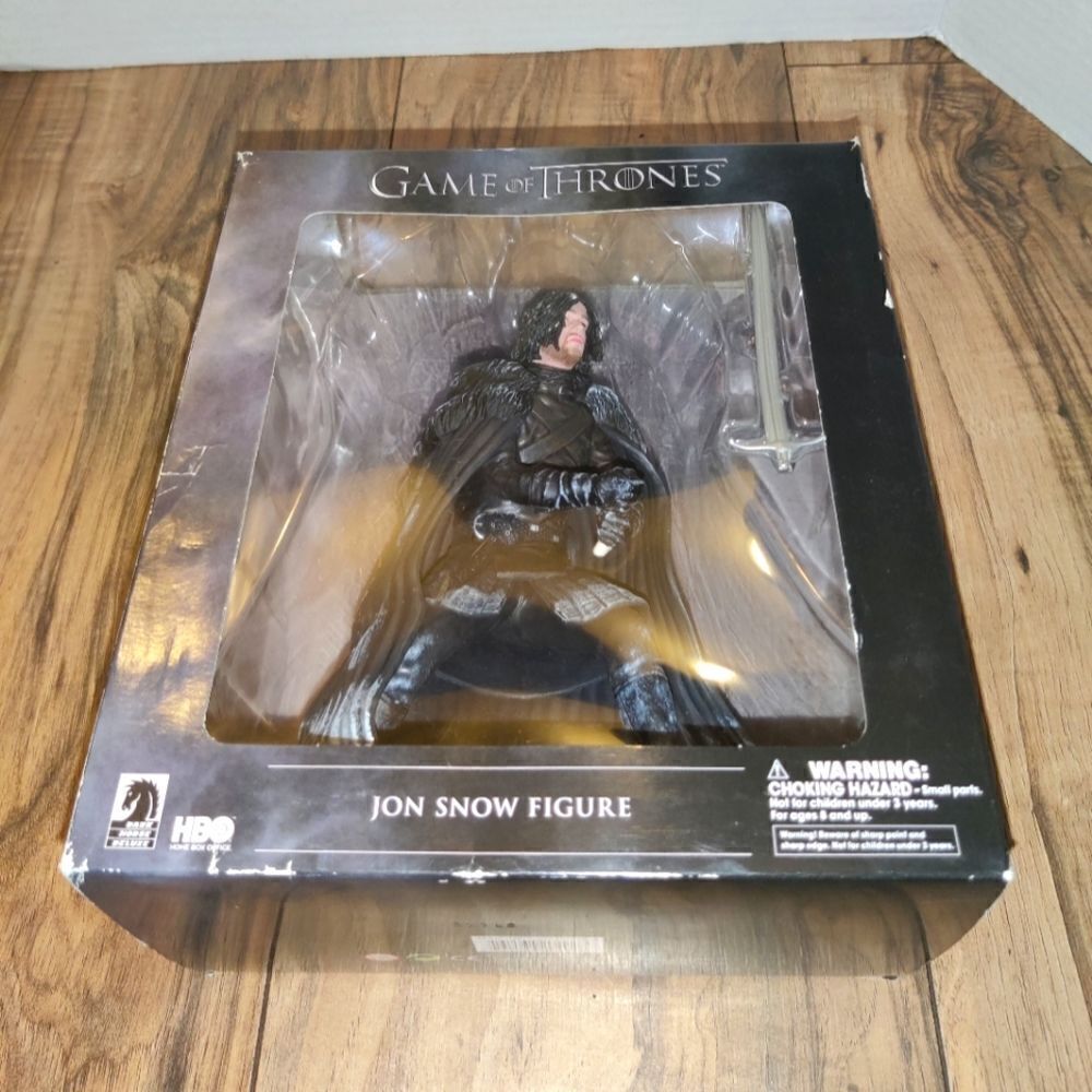 Game Of Thrones Jon Snow Deluxe Action Figure Dark Horse New.